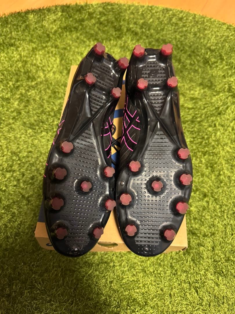 asics DS LIGHT ACROS 26.0cm ブラック/ピンク