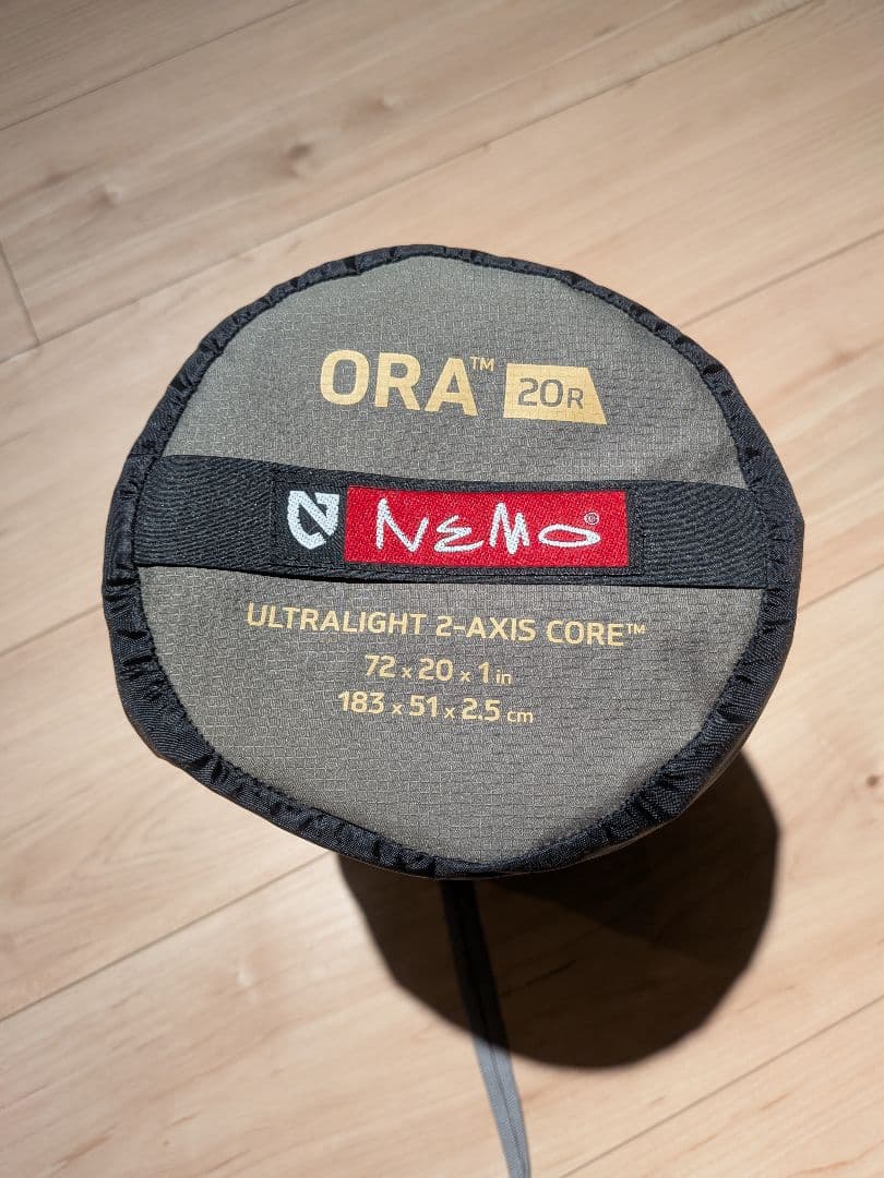 美品 NEMO ORA 20R スリーピングマット NeMo ORA-20Rを3年使ってみた！ | CAMPLOG GEAR