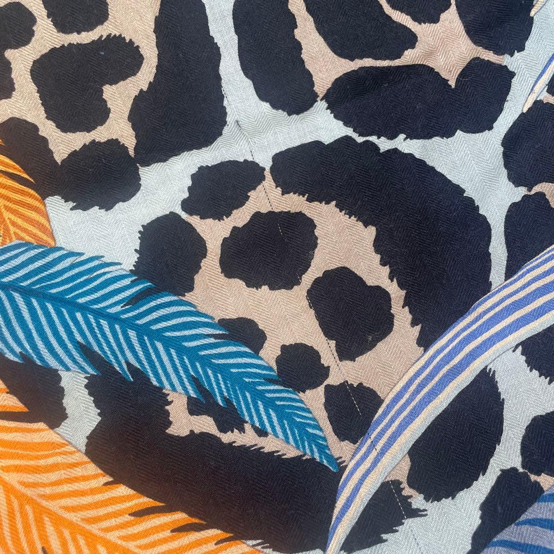 エルメス カレジェアン140 カシシル ジャガーケツァール HERMES 希少