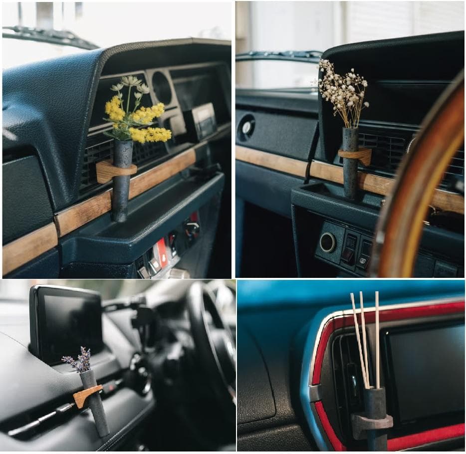 HighWay CAR FLOWER VASE エアコン吹き出し口 一輪挿し - メルカリ