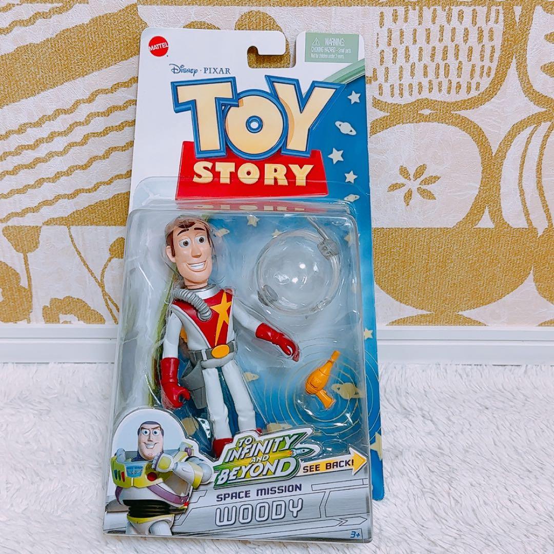 トイストーリー ウッディ フィギュア スペースミッション 希少 トイ
