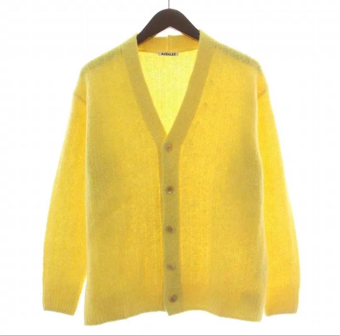 オーラリー AURALEE アルパカ カーディガン - メルカリ