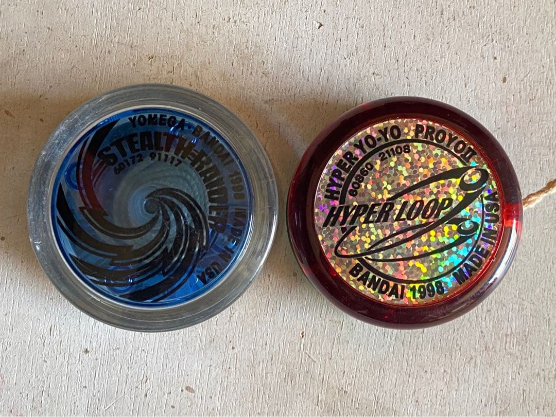 希少 未開封 ハイパーヨーヨー セット当時物 ステルスファイヤーネック