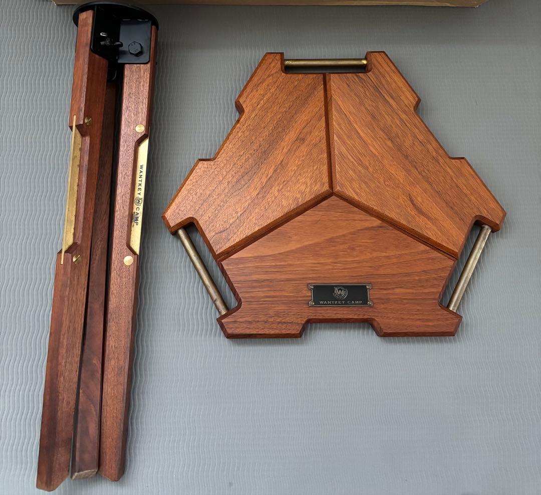 中古 WANTKEY CAMP WANTKEY MINI 3LEG テーブル 中古 WANTKEY CAMP WANTKEY MINI 3LEG テーブル
