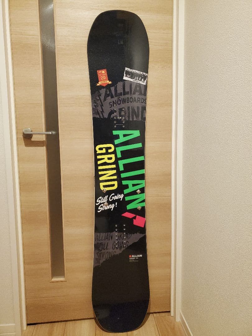 美品 19ー20 ALLIAN GRIND 151cm アライアン　グラインド GRIND - ALLIAN SNOWBOARDS 19-20