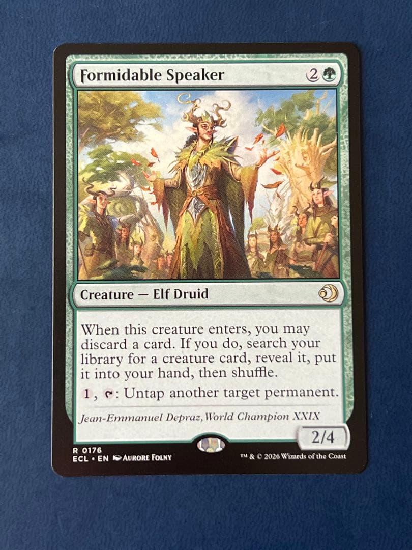 mtg】並外れた語り部 英語版 ローウィンの昏明 ECL