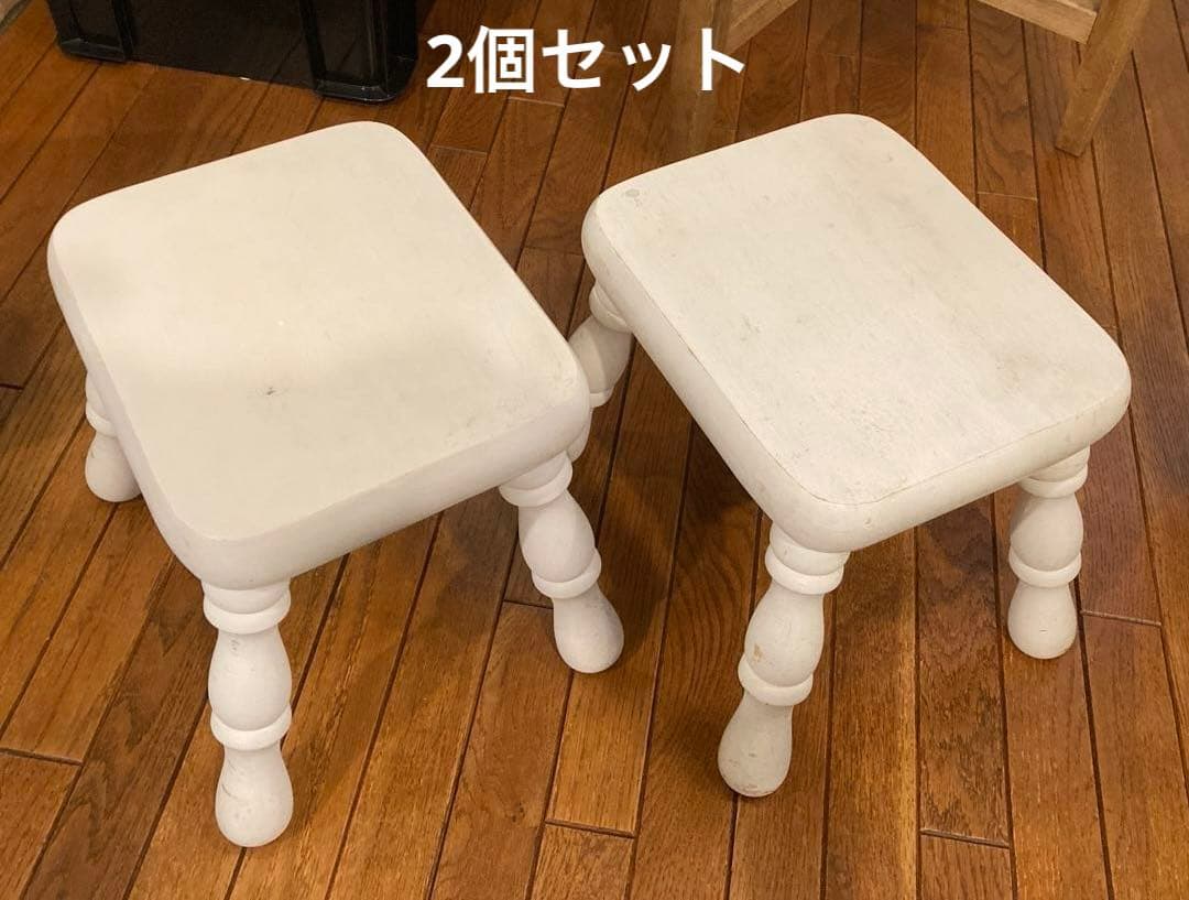 スツール　ミニ　2個セット 楽天市場】ミニスツール 高さ27cm スクエア カバー付き 木製 （ ミニ