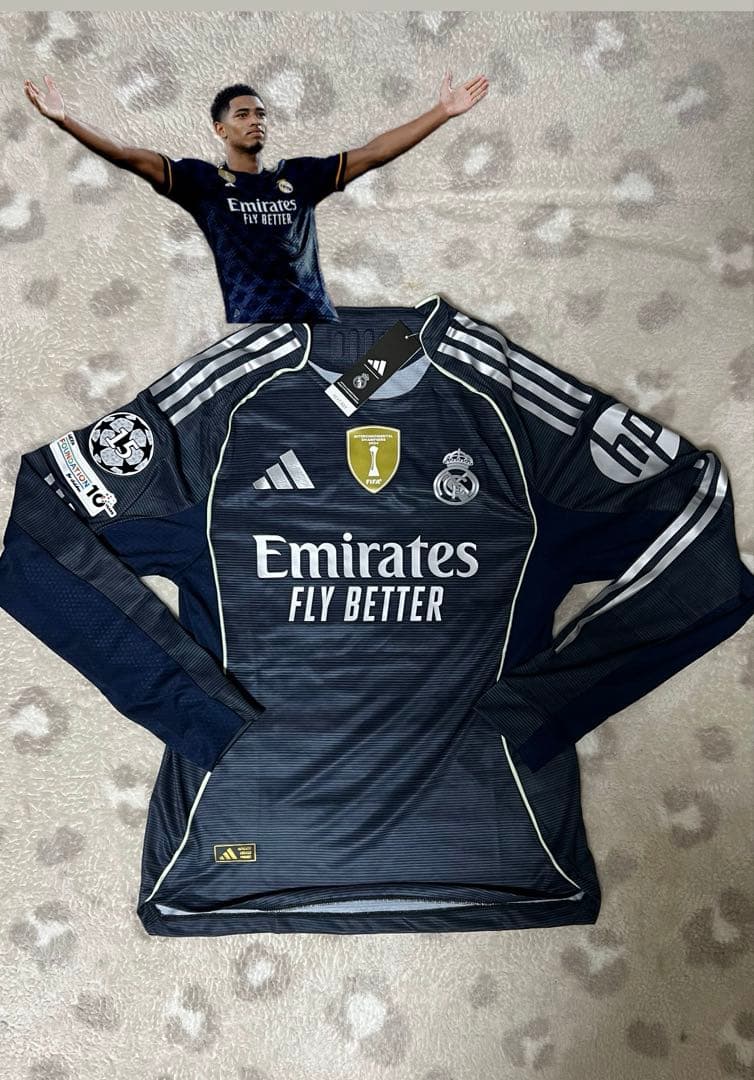 レアルマドリード 24/25 サードユニフォーム ベリンガム #5 ベリンガム背番号5 レアルマドリード ホーム 24/25 子供 ユニフォーム