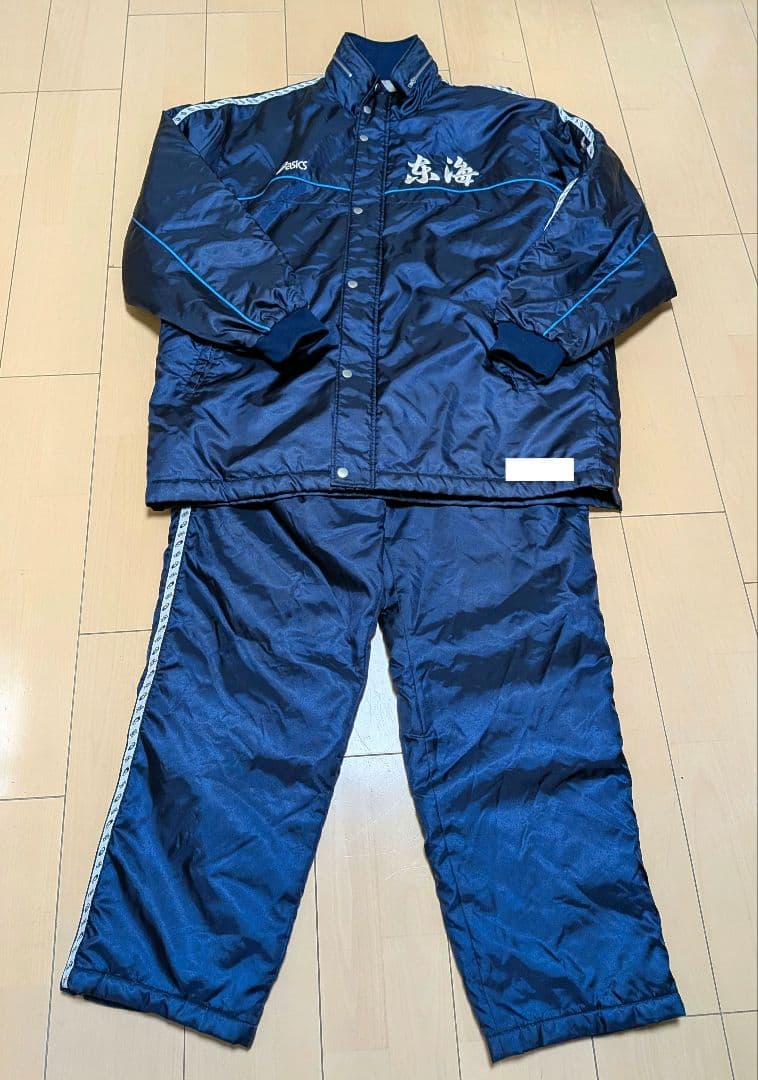 アシックス／仰星ラグビー／ウォーマー上下／東海大仰星ラグビー部／ヤッケ／希少／ アシックス／仰星ラグビー／ウォーマー上下／東海大仰星ラグビー部