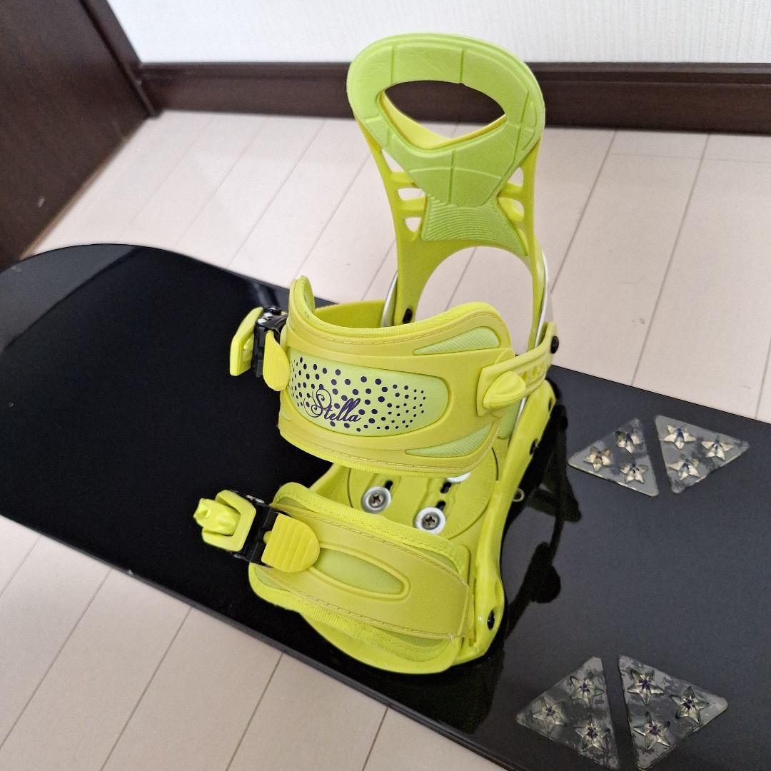 スノーボードセット キラーループ153 ステラS-M STELLA(ステラ