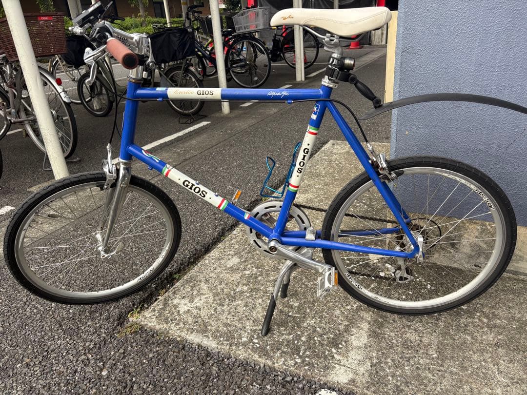 GIOS クロモリ ミニベロ エンリコ　カスタム８段ギア （直接引き取り限定） 熊谷本店 最新入荷情報】クロモリでミニベロ！ | ロードバイクなど
