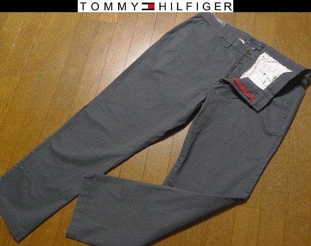 【大きい】38(US)100cmトミーヒルフィガーUSA限定速乾チノパンツ TOMMY HILFIGER（トミー・ヒルフィガー） チノパンツ メンズ CUSTOM