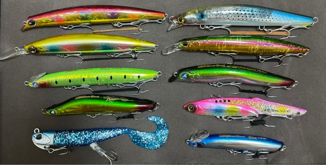 ヒラメ・シーバス　ルアーまとめ売り シーバス ルアー セット シンキングミノー スロー 14g 21g ヒラメ 青物