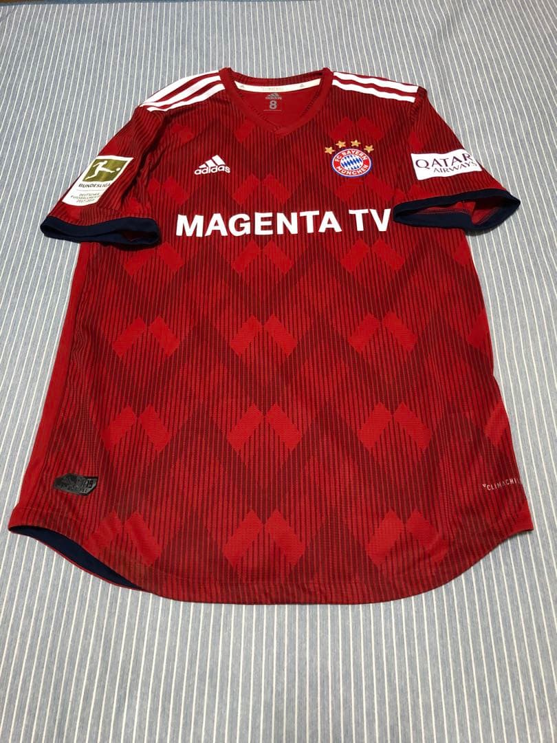 18 19 バイエルン　ホーム　ハビ　マルティネス　ドルトムント戦実使用 18 19 バイエルン ホーム ハビ マルティネス ドルトムント戦実使用 18