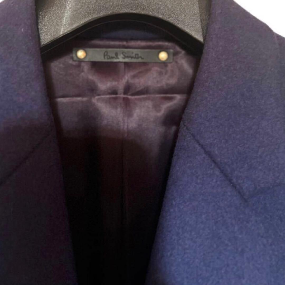 ❤️ Paul Smith 美品 ウールカシミア チェスターコートL 10万ブルー