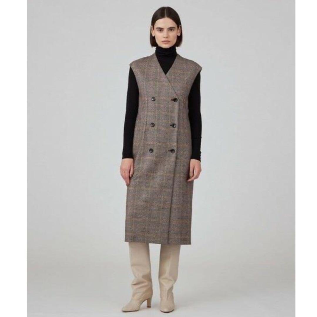 お値下げ！【超美品】TOMORROWLANDロングジレワンピース TOMORROWLAND collection ワンピース ブロークンオックス ジレ