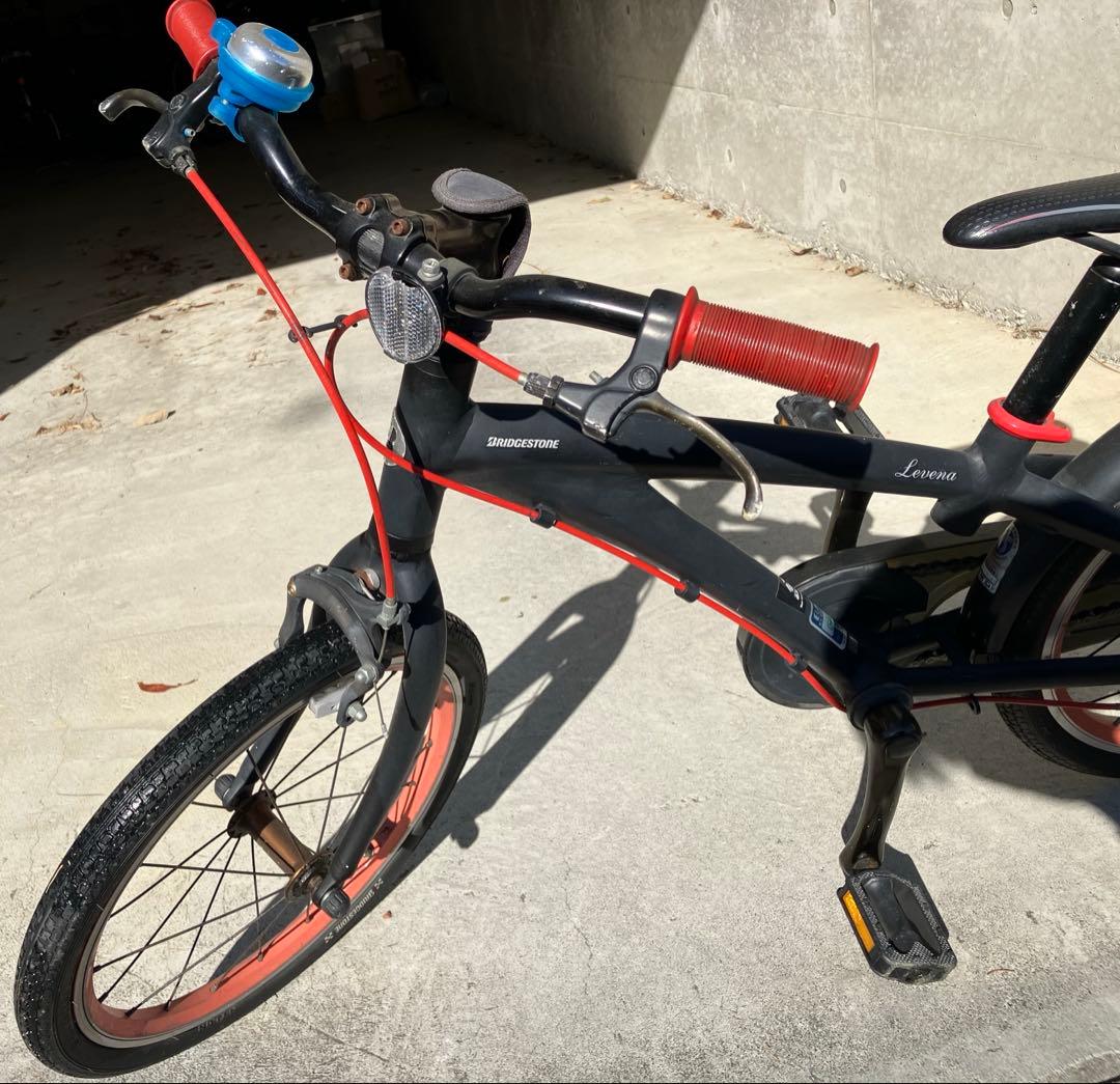 奈良県生駒市】 子供用自転車 ブリヂストン レベナ 黒 18インチ