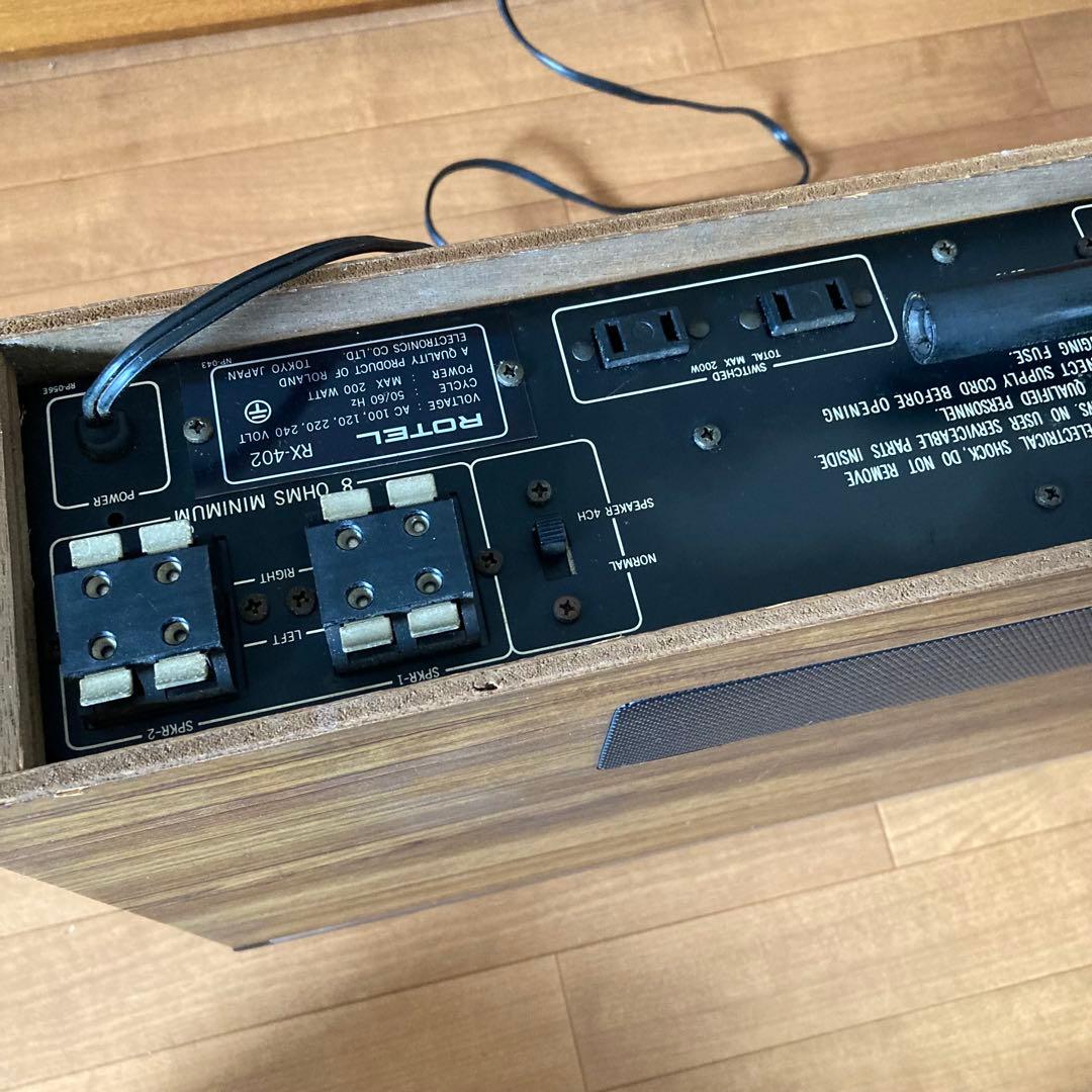 ジャンク】ROTEL RX-402 チューナー ラジオ アンティーク