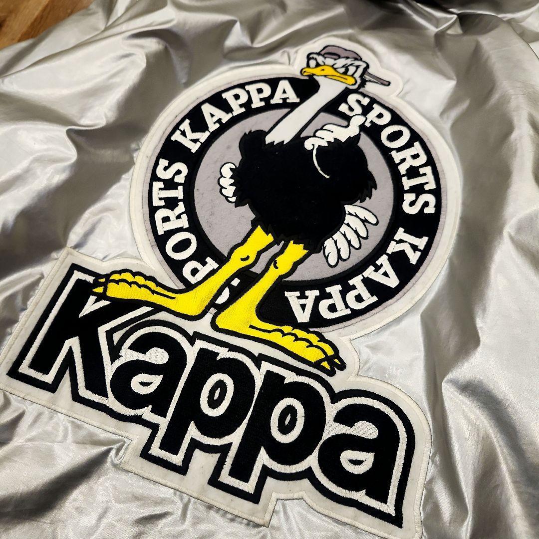 希少✨Kappa フェニックス ベンチコート シルバー 銀色 ヴィンテージ