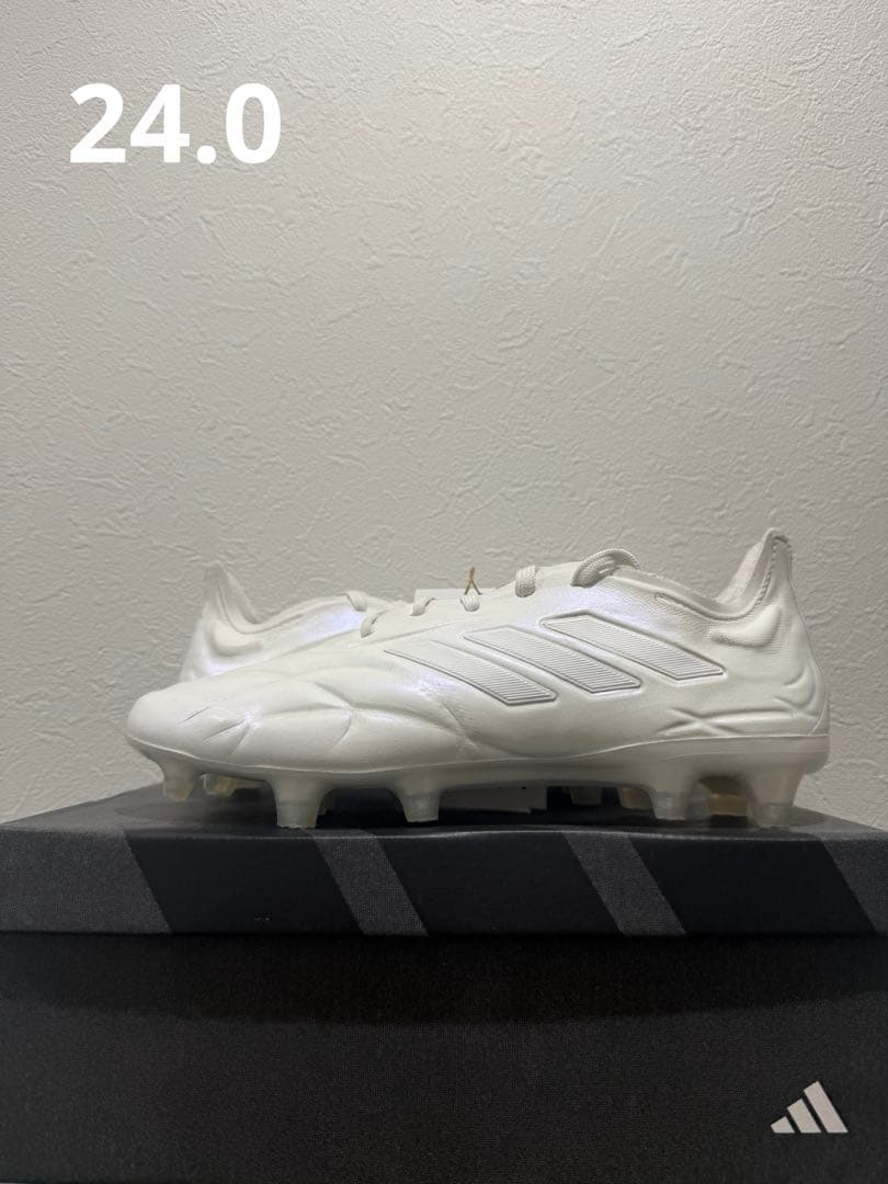 アディダス コパ PURE .1 FG adidas Copa Pure.1 FG Soccer Cleats (Pearlized White/Metallic