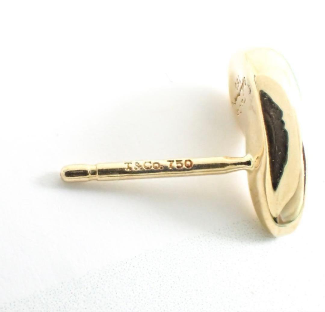 美品】ティファニー K18YG ティアドロップ ピアス 片方のみ