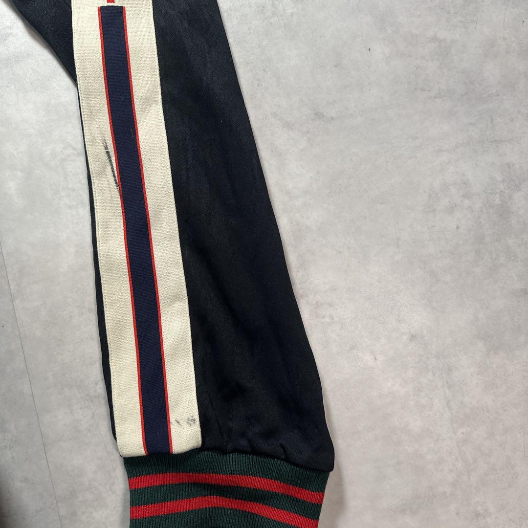 Gucci グッチ ジャージ トラックパンツ サイドライン ロゴ シェリー S