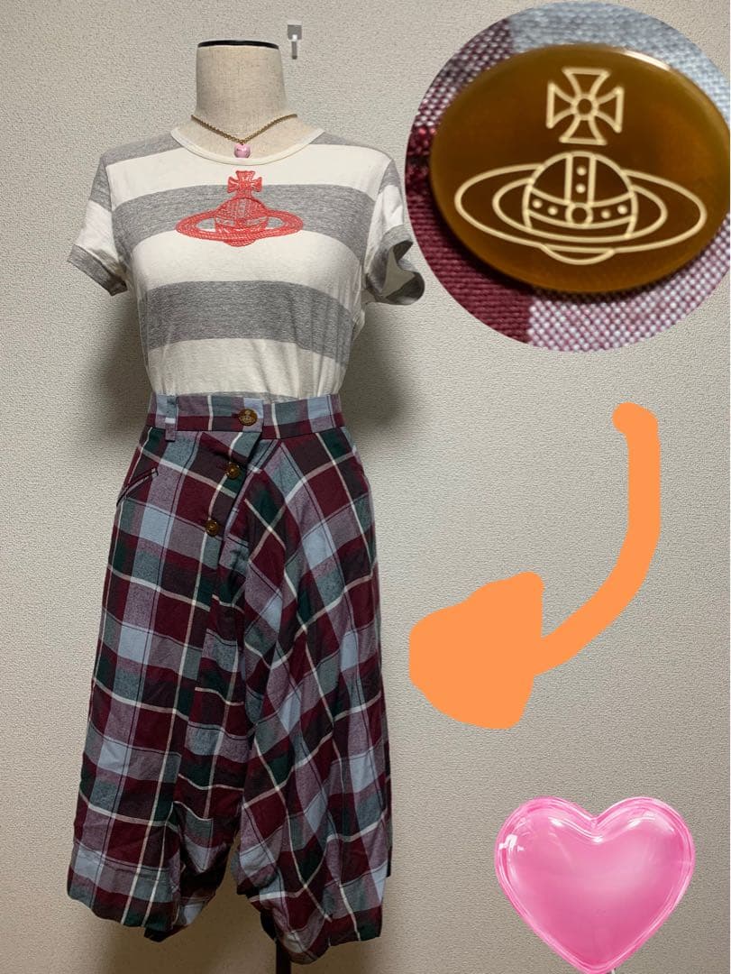 ヴィヴィアンウエストウッドレッドレーベル ズボン V系 ROCK ロック パンク ヴィヴィアン・ウエストウッド レッドレーベル(Vivienne Westwood RED