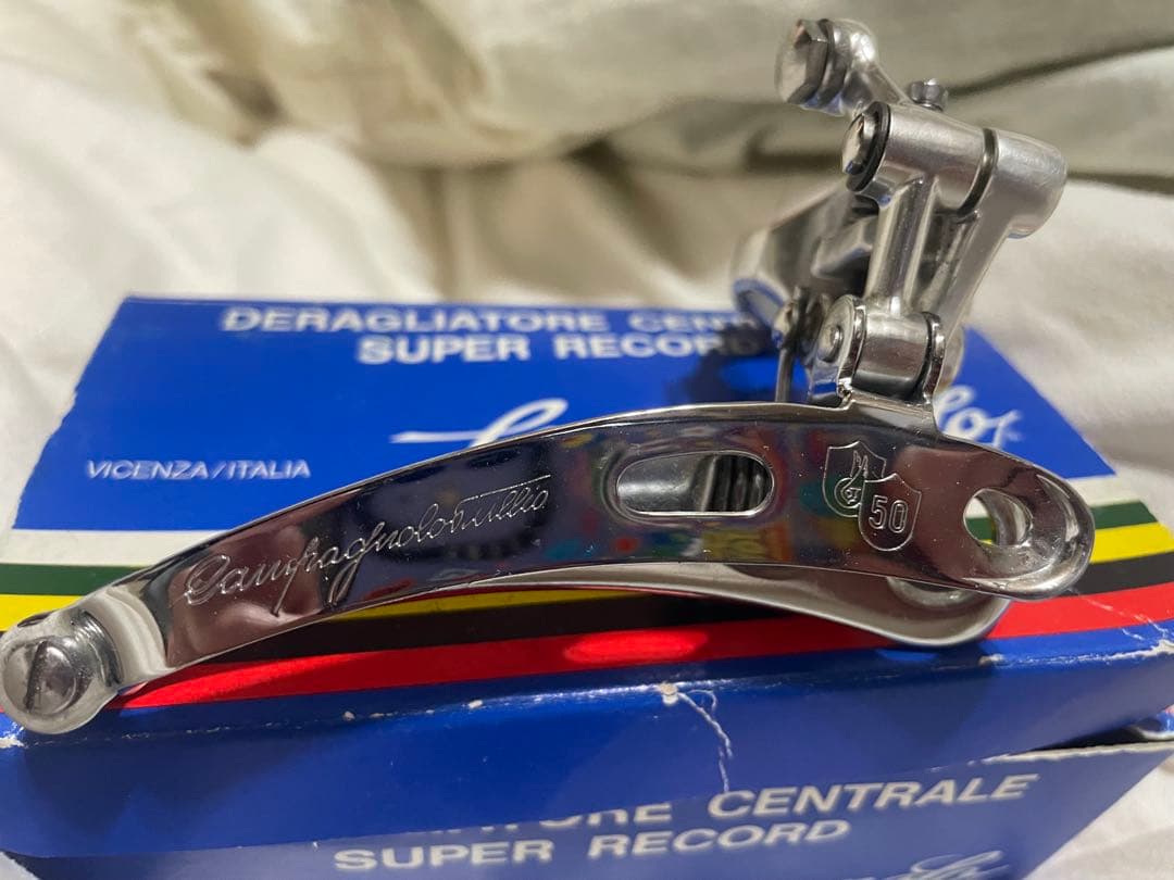 Campagnolo Super Record フロントディレイラー50周年 Campagnolo Super Record フロントディレイラー50周年
