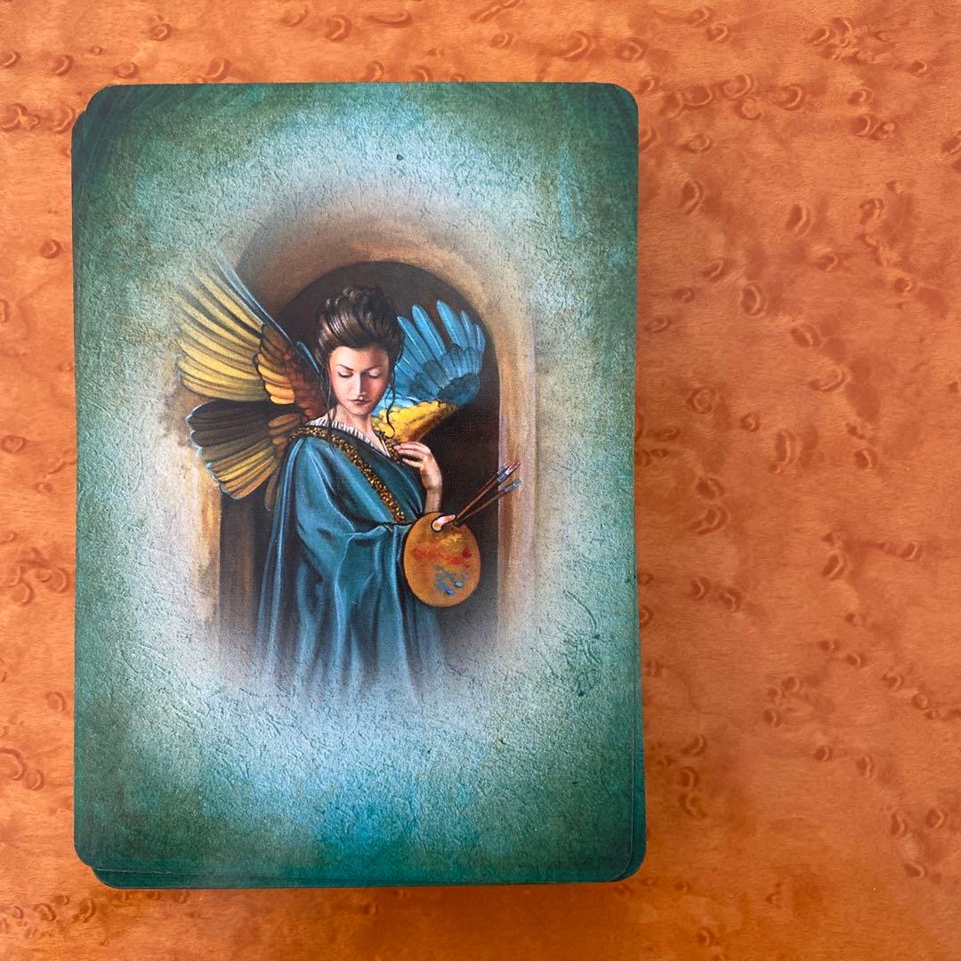 絶版 ライフパーパス オラクルカード 金縁 日本語解説書付 帯付き