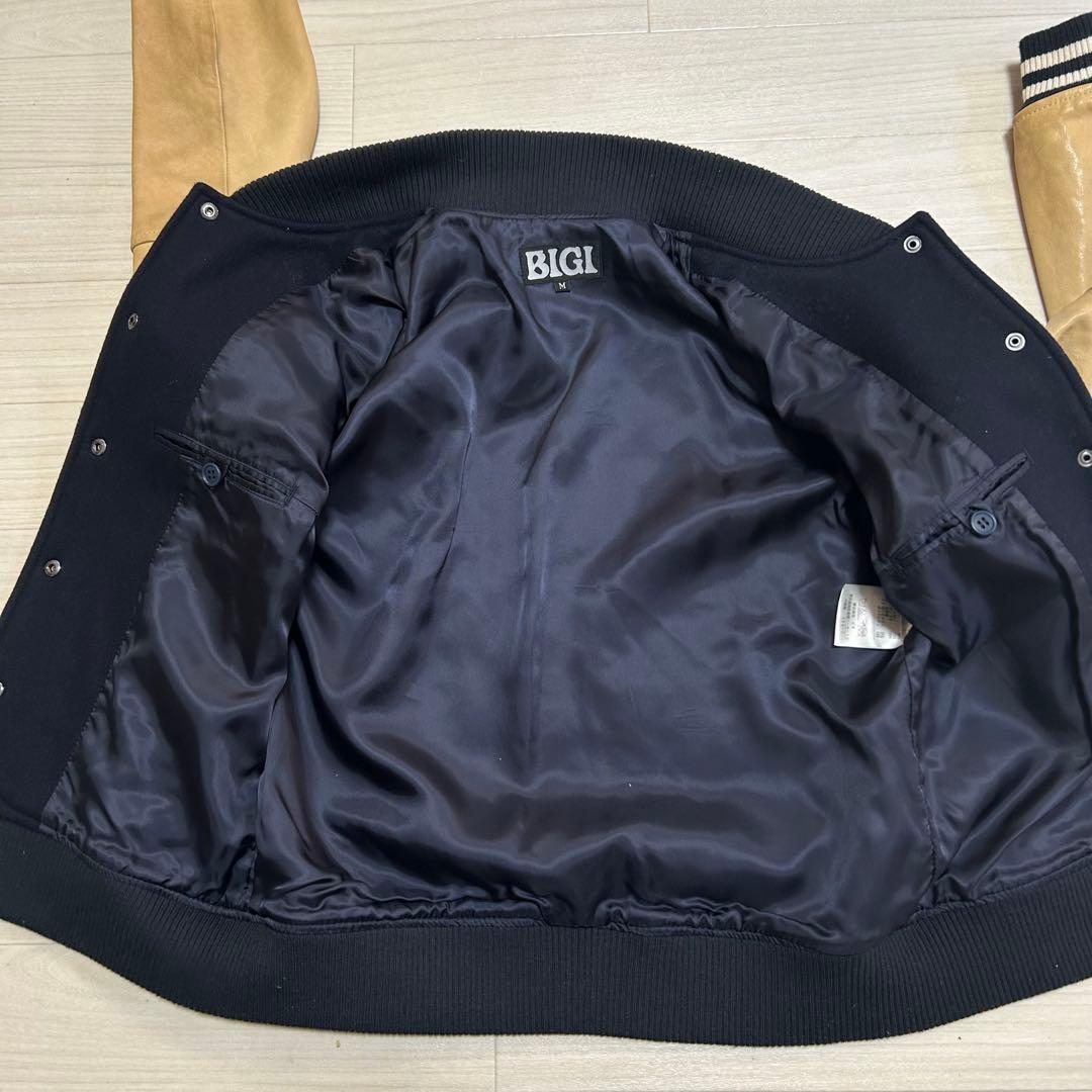 希少 BIGI 40周年記念モデル レザー ヴィンテージ スタジアム