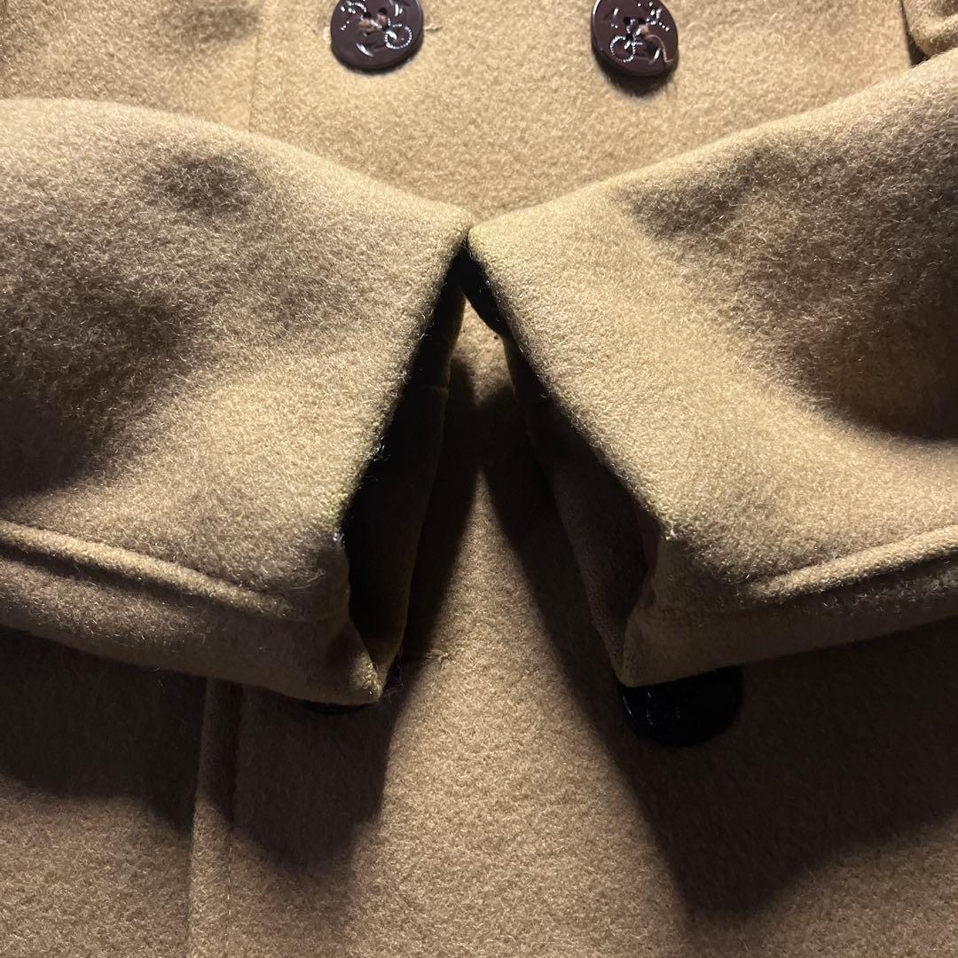 希少カラー 美品 schott U.S.740N Pコート 38 送料無料