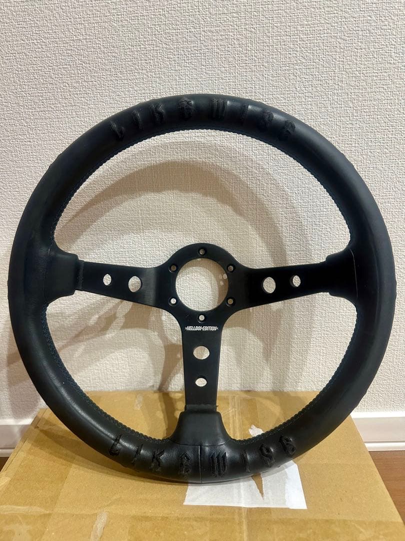 ライクワイズ　like wise HELLBOIエディション ステアリング ライクワイズ like wise HELLBOIエディション ステアリング Hellboi