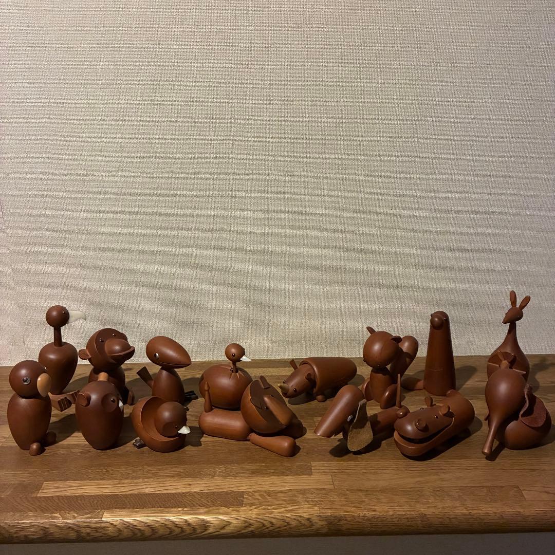 千趣会 ロイヤルペット 木製 16体 ヴィンテージ 動物 置物 昭和の名品 – 千趣会のロイヤルペットシリーズとは – | 名作家具と