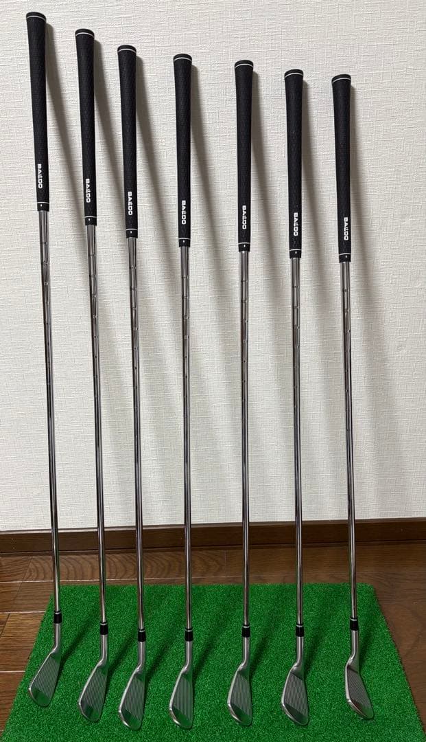 BALDO コルサ アイアンセット 4番〜P 7本 楽天市場】【中古】B：バルド コルサ ブラックナイトアイアンセット7本