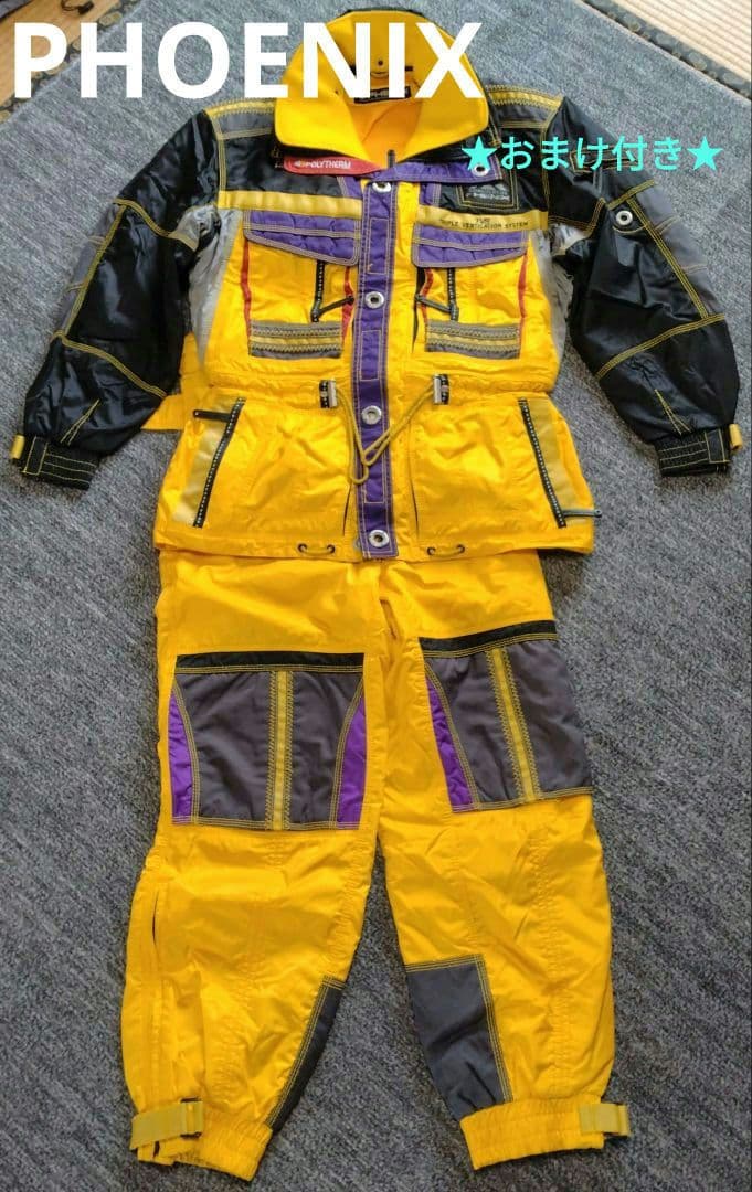 フェニックス　スキーウェア　メンズ　平成レトロ　PHENIX フェニックス（PHENIX） スキーウェア 上下セット メンズ Solid