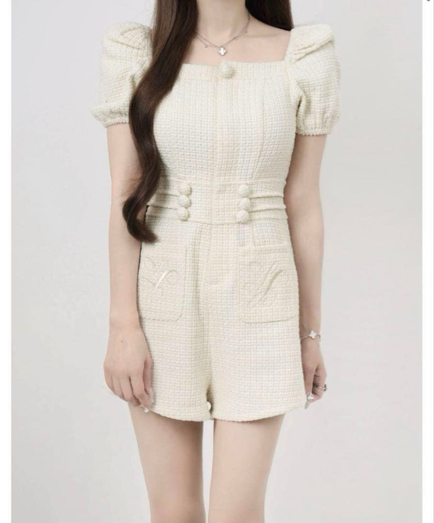 人気ファッション - Lumignon ルミニョン Waffle tweed combinaison