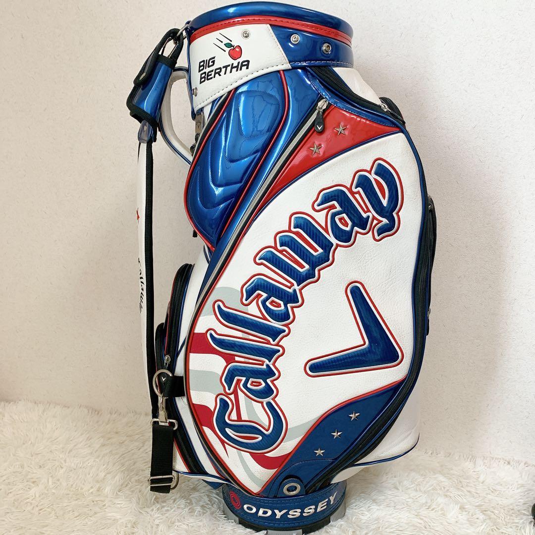 キャロウェイ BIG BERTHA 9.5型 エナメル キャディバッグ 3点式 - メルカリ