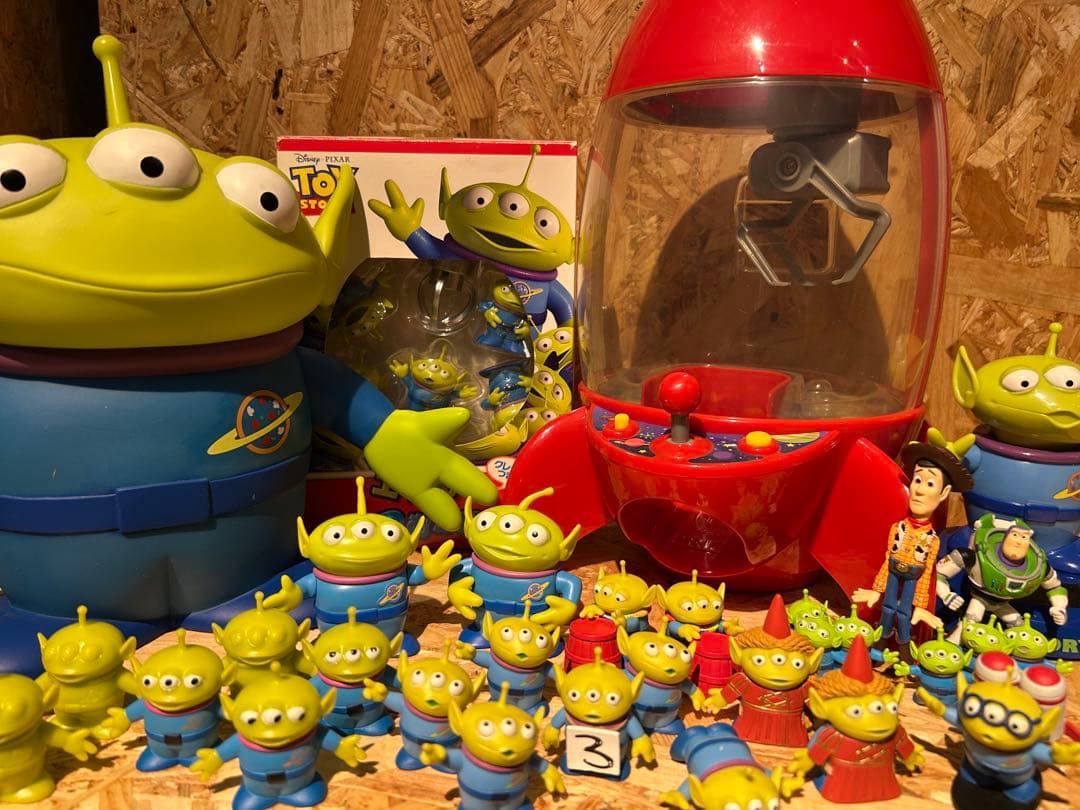 トイ・ストーリー エイリアン　いろいろ　セット　スペース　リトル　グリーンメン トイストーリーTOY STORY リアルサイズトーキングフィギュア トイ