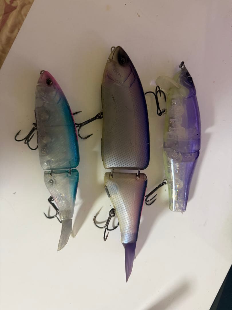 drtビッグベイト ルアー 3個セット タイニー　K9 ライザー drtビッグベイト ルアー 3個セット タイニー K9 ライザー drtビッグ