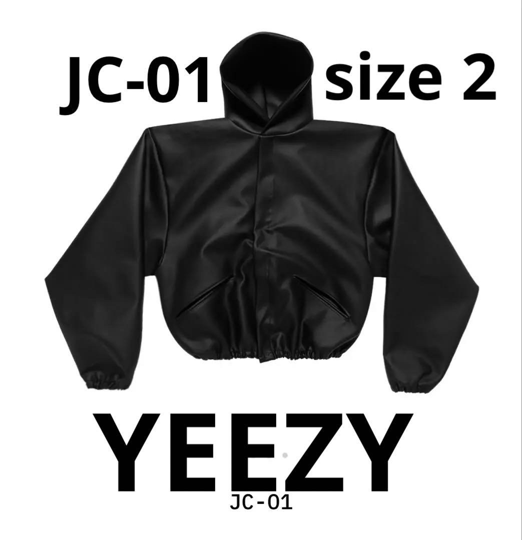 JC-01 YEEZY JC-01ジャケット YZYブラックSize2 サイズ2 - メルカリ