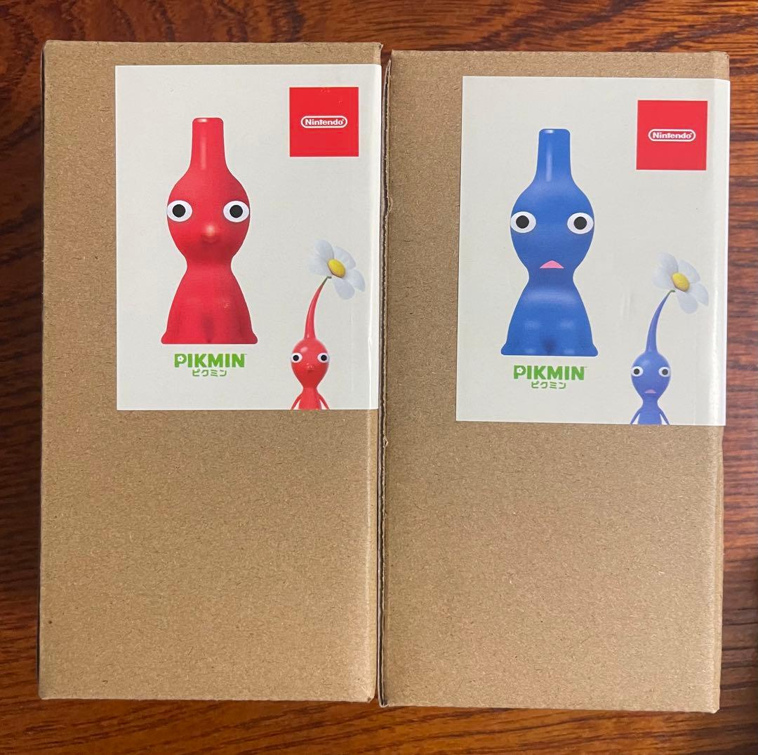 任天堂 ピクミン花瓶 赤 青 2色セット 任天堂 ピクミン花瓶 赤 青 2色セット ピクミン 花瓶 ピクミン 花瓶