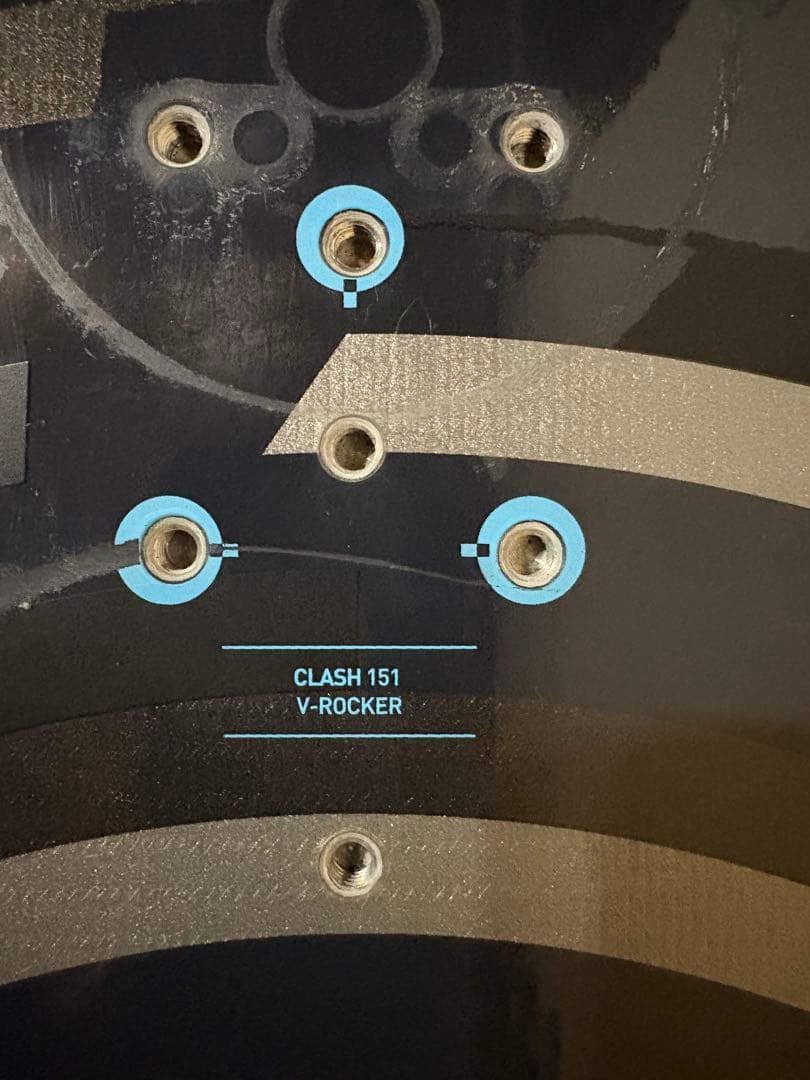 BURTON CLASH 151 V-ROCKER スノーボード 黒 ✨