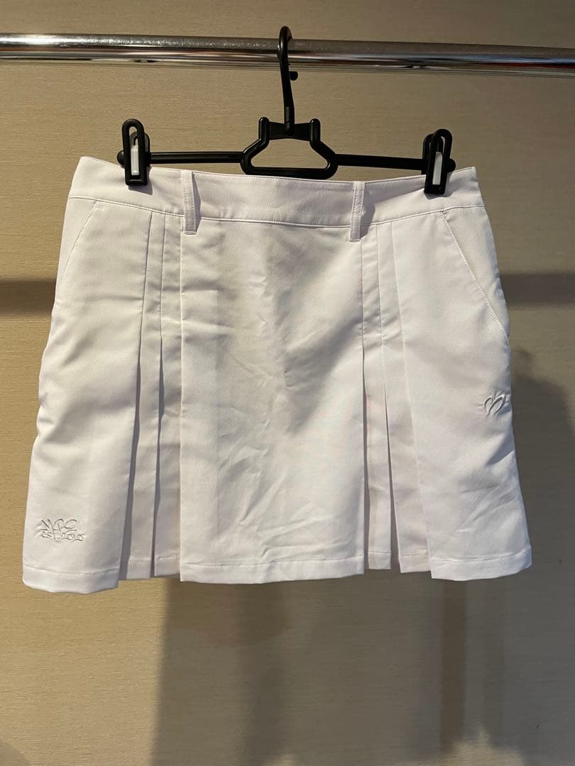 ホワイト プリーツスカート レディース ゴルフ DESCENTE GOLF - 【レディース】 神白プリーツスカート (ホワイト