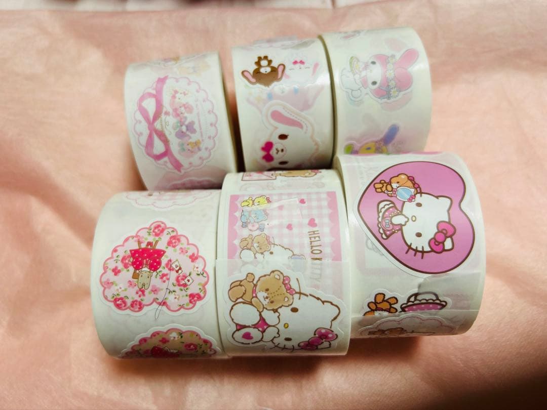 ロールシールおすそ分けセット ⑦【450枚】ラベラーロールシール おすそ分けセット - メルカリ