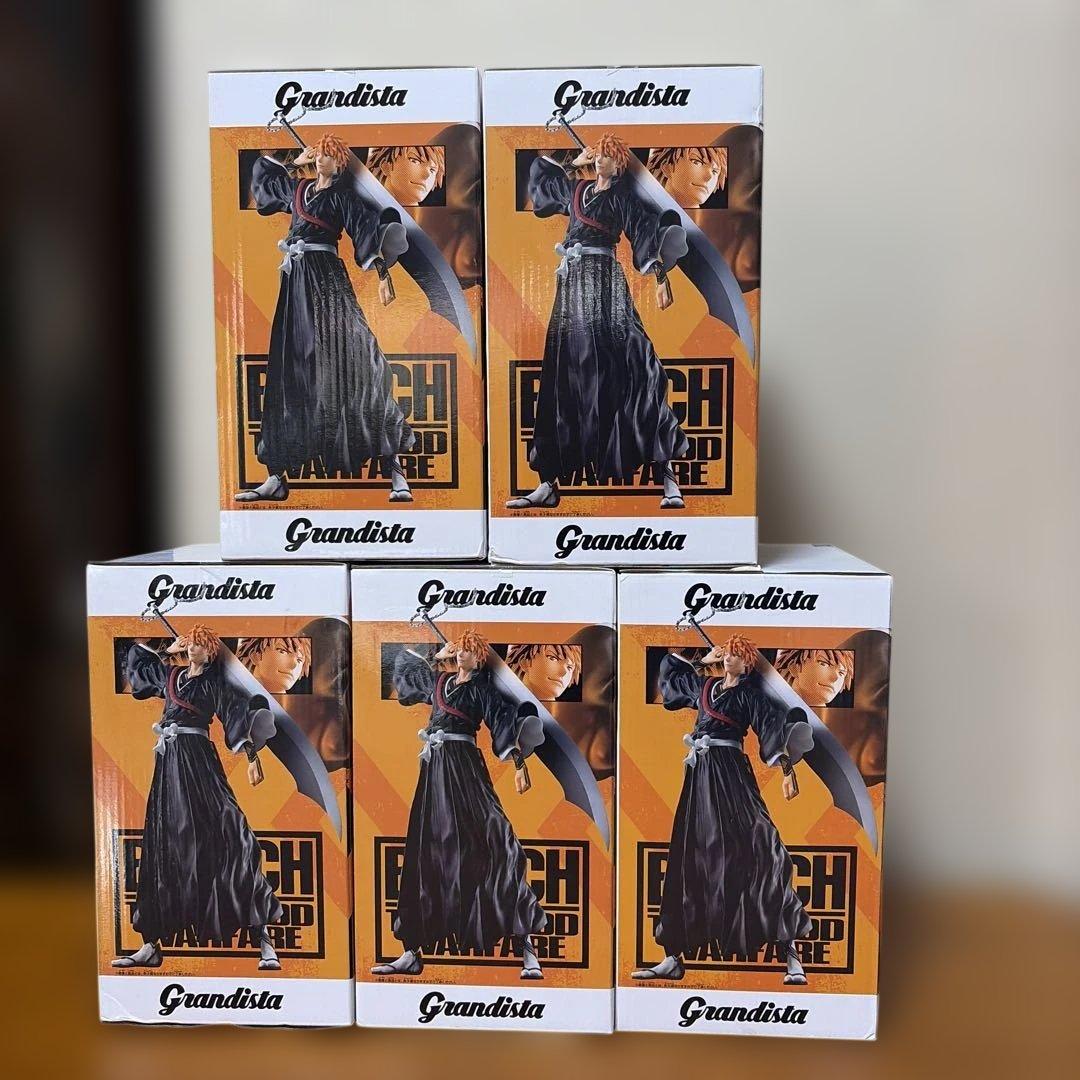 BLEACH ブリーチ Grandista 黒崎一護 フィギュア5体セット - メルカリ