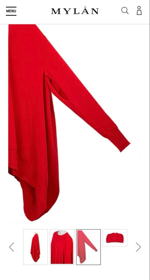 即完売品 マイラン カシミヤ100% ポンチョ 人気色グレー 着痩せ効果抜群