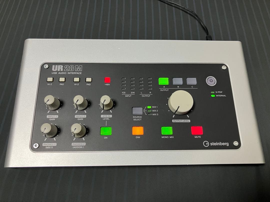 美品 steinberg UR28M スタインバーグ オーディオインターフェース Amazon.co.jp: Steinberg オーディオインターフェース デスクトップ