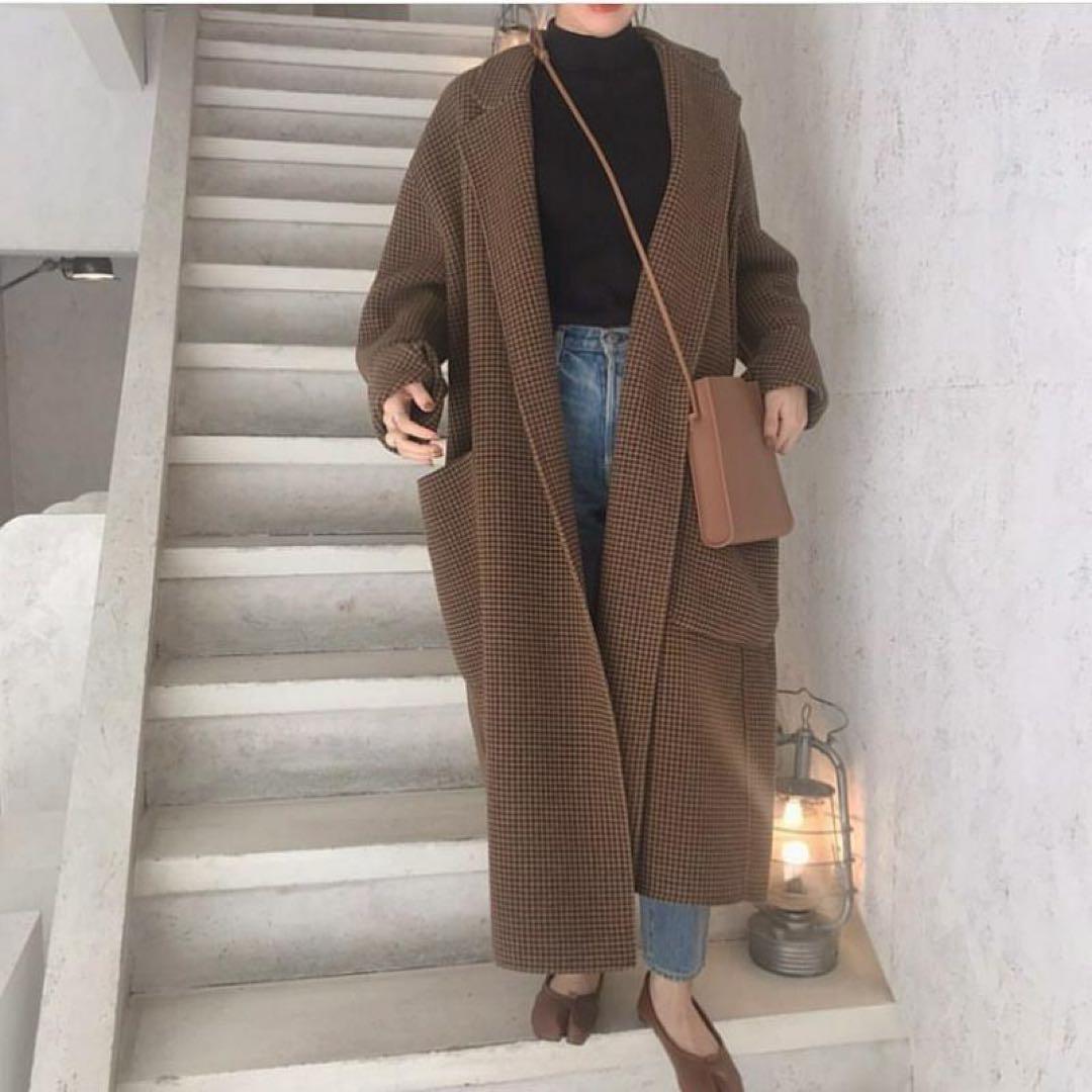 TODAYFUL トゥデイフルオーバーチェックコート 38 - メルカリ