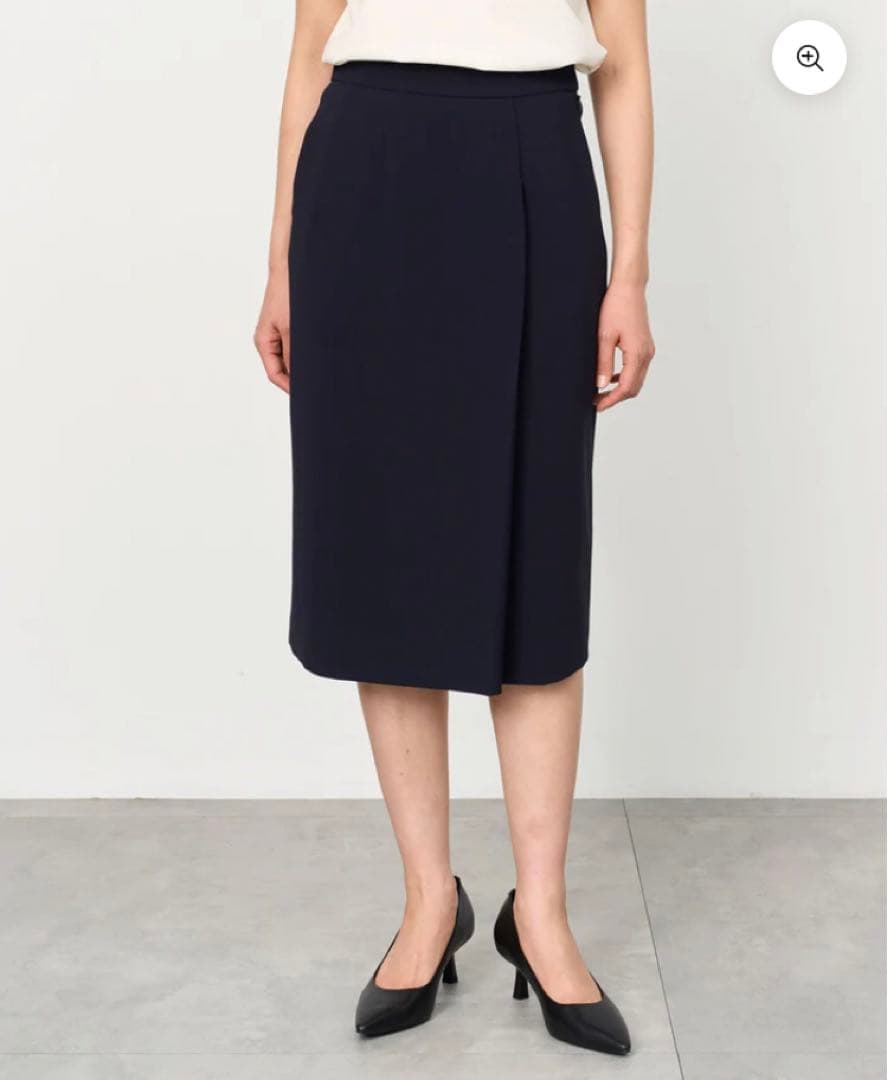 SOEJU ソージュ タイトスカート ネイビー M タイトスカート - SOÉJU online store｜上質な大人の女性のためのスカート