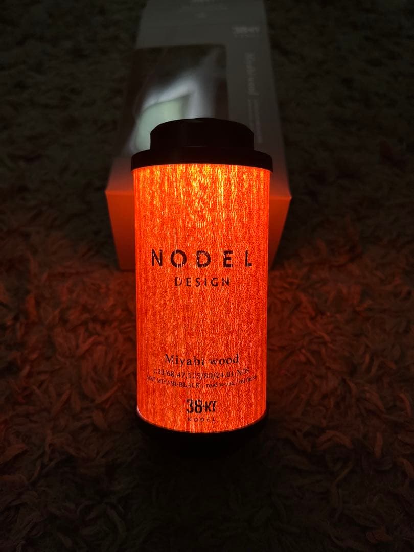 NODEL design ランタン 38灯 キャンプ 木の温かみを感じられるおしゃれなランタン 38灯のコラボモデルをご